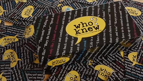 Miniatura 4 de ¿Quién sabía? El juego de frases de quién y qué-por qué