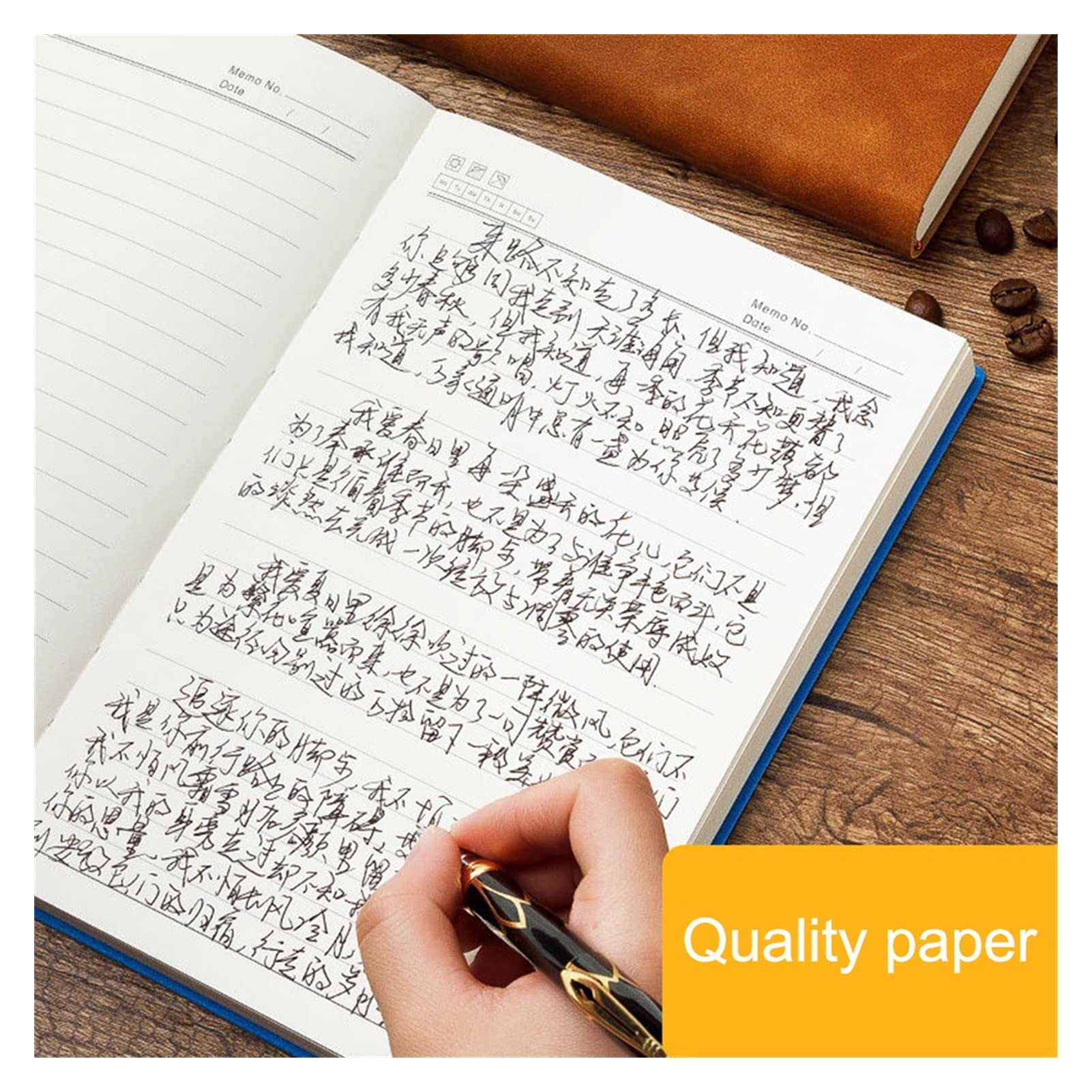 360 A5 Diario Notebook Notebook Daily Business Ufficio di lavoro Taccuino Semplice Spesso Istituto universitario Diario Diario Diario Forniture scolastiche Le pagine super spesso (Color : B)