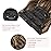 REECHO Hair Extensions, 4PCS Clip in Hair Extensions HE001 Natural Soft Synthetic Hairpieces for Women, Chocolate Brown with Blonde Highlights