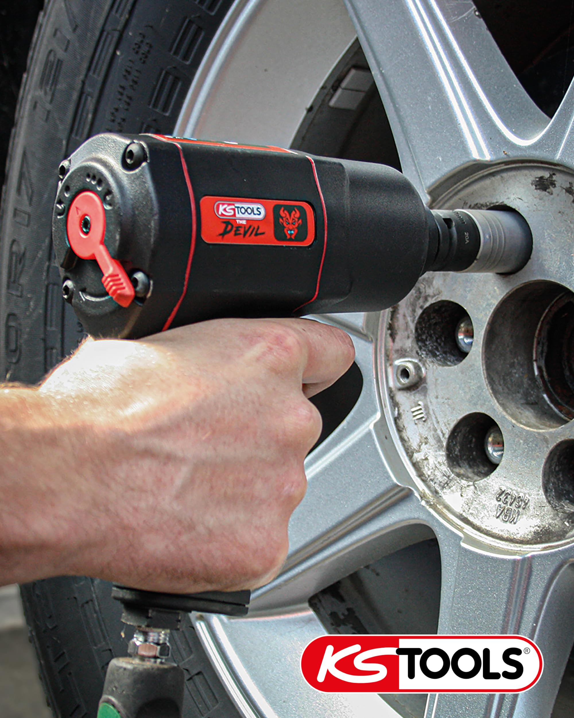 KS Tools Folienradierer mit Lamellen Ø 90 mm 515.1248 I 6er Pack I Klebereste Entferner für Akkuschrauber & Bohrmaschine I Löst Aufkleber-, Kleb- und Farbresten