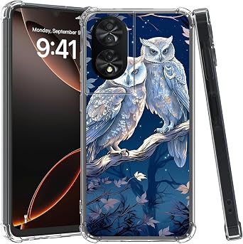 for TCL 50SE 4G 6.78" Clear Case,Slim Transparent TPU Anti-Yellowing,Anti-Slip Shockproof Military-Grade Protection Cover for TCL 50SE 4G,Blue Wls