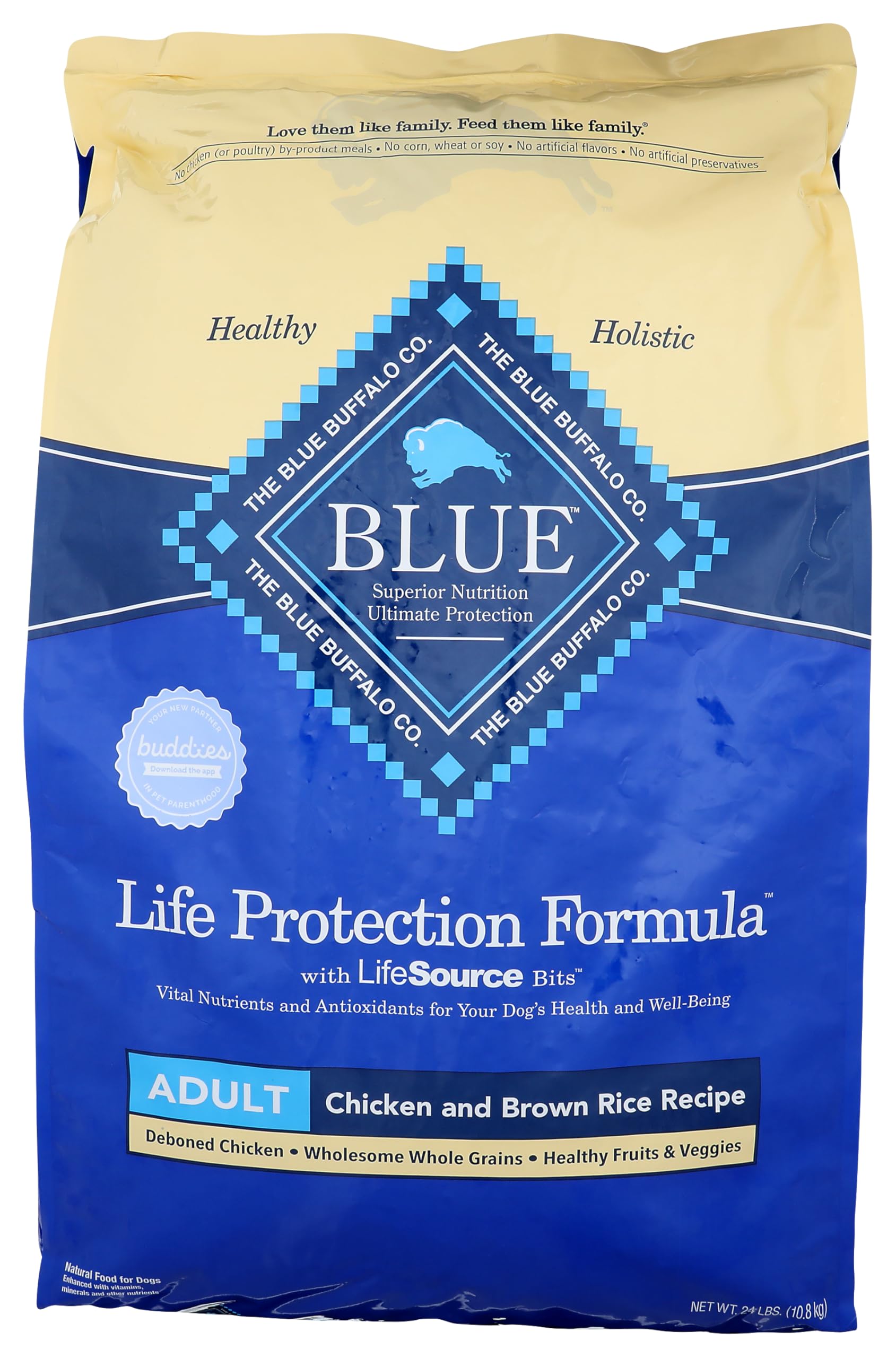 Blue Buffalo Chicken and Brown Rice Dog Food