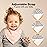 KeaBabies 8-Pack Organic Baby Bandana Bibs for Girls - Super Absorbent Triangle Baby Bibs for Drooling and Teething Infant, 100% Cotton Extra Soft for Newborn, Infant 0-36 Months (Dreamers)