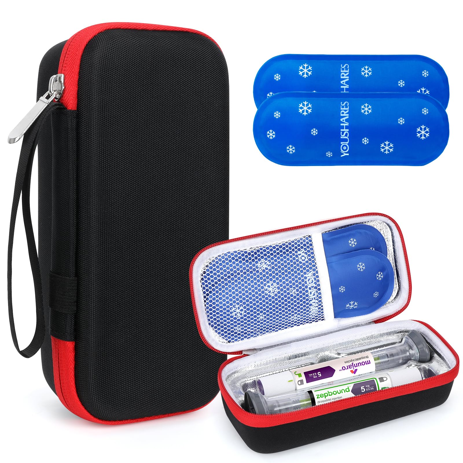 Amazon.com: YOUSHARES GLP-1 Travel Case for Zepbound & Mounjaro