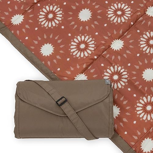 Miniatura 23 de Little Unicorn - Manta para exteriores o interiores, diseño a rayas y costero, 100 % poliéster, impermeable, fácil limpieza y transporte, para bebés