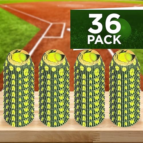 Miniatura 3 de Forros para cupcakes de sóftbol (paquete de 36, respaldo de aluminio, Hi Def.color no se desvanecerá), colección de softbol para niñas Havercamp