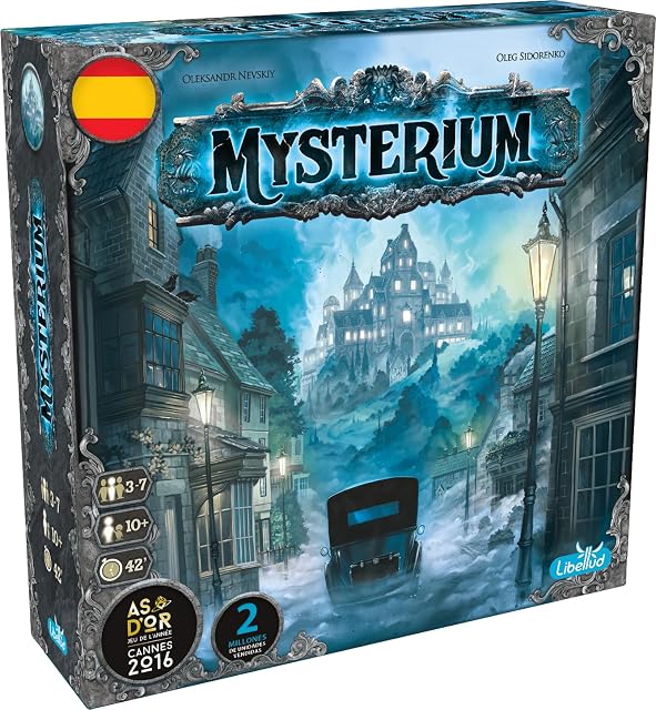 Asmodee Mysterium, Juego de Mesa Premiado de Misterio y Cooperativo