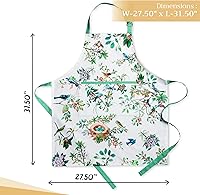 Vista 239 de Maison d' Hermine Delantal 100% de algodón para mujeres con bolsillo de cocina delantal de chef para hombres, decoración de Pascua