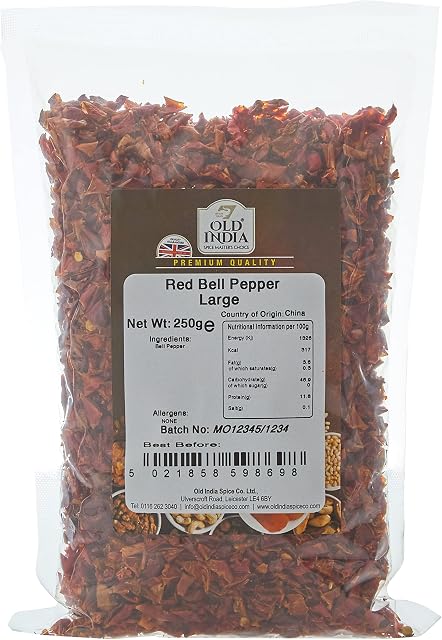 Old India Red Bell Pepper Large 250g