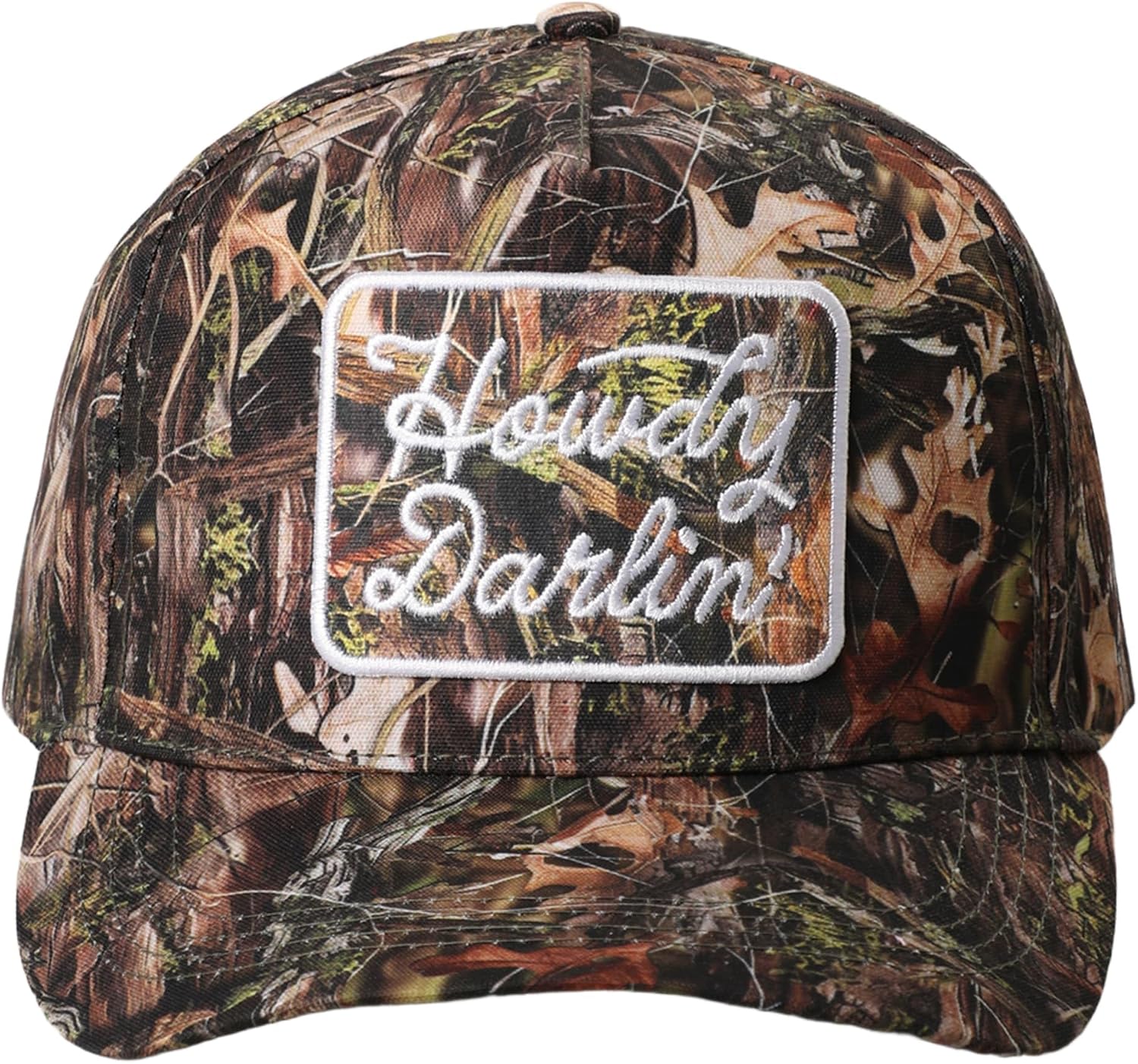 MIRMARU Premium 5-Panel Camouflage Trucker Baseball Cap with Embroidered Design for Men & Women