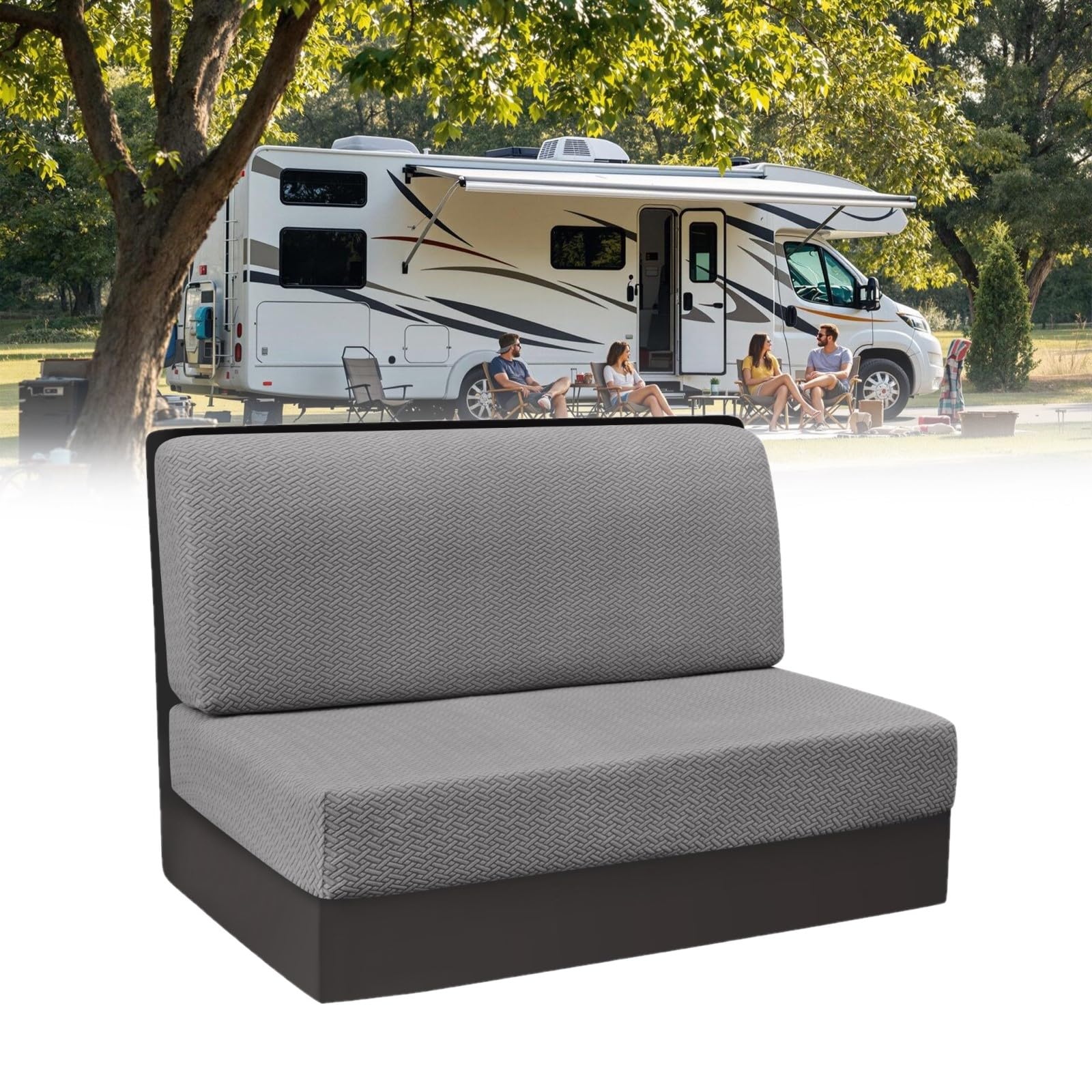 Housse De Coussin En Lin Pour Camping-car, Sorry For What I Said While We Were Trying To Park The Camper, Décoration D'intérieur Pour Canapé, Chambre, Bureau, Salon, 45,7 X 45,7 Cm