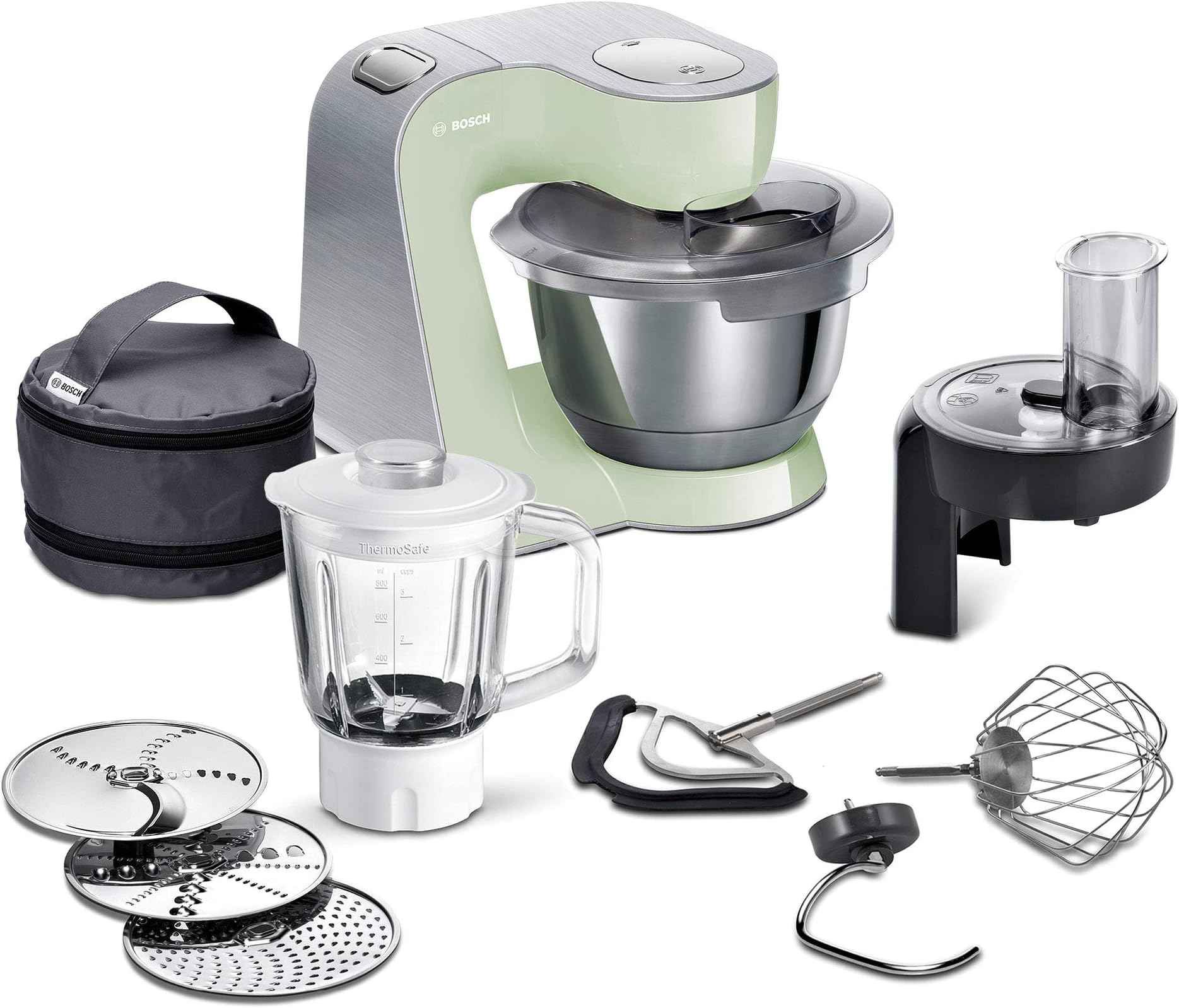 Frusta Impastatrice Con Raschietto Per Robot Da Cucina Bosch MUM5, Ricambio Originale 00659889