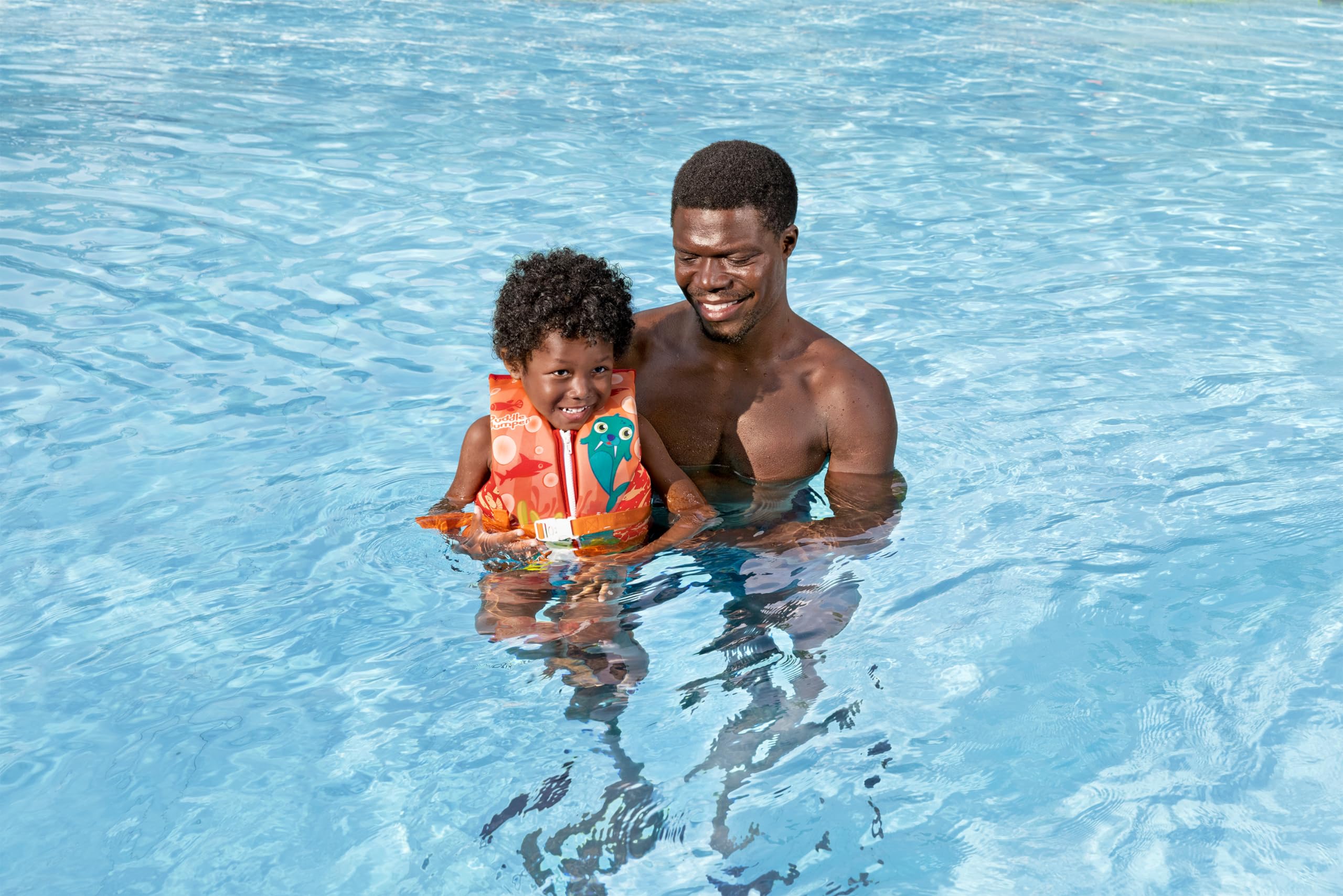 Bestway 90146 Giubbino da nuoto per bambini in tessuto Puddle Jumper, 3-6 anni