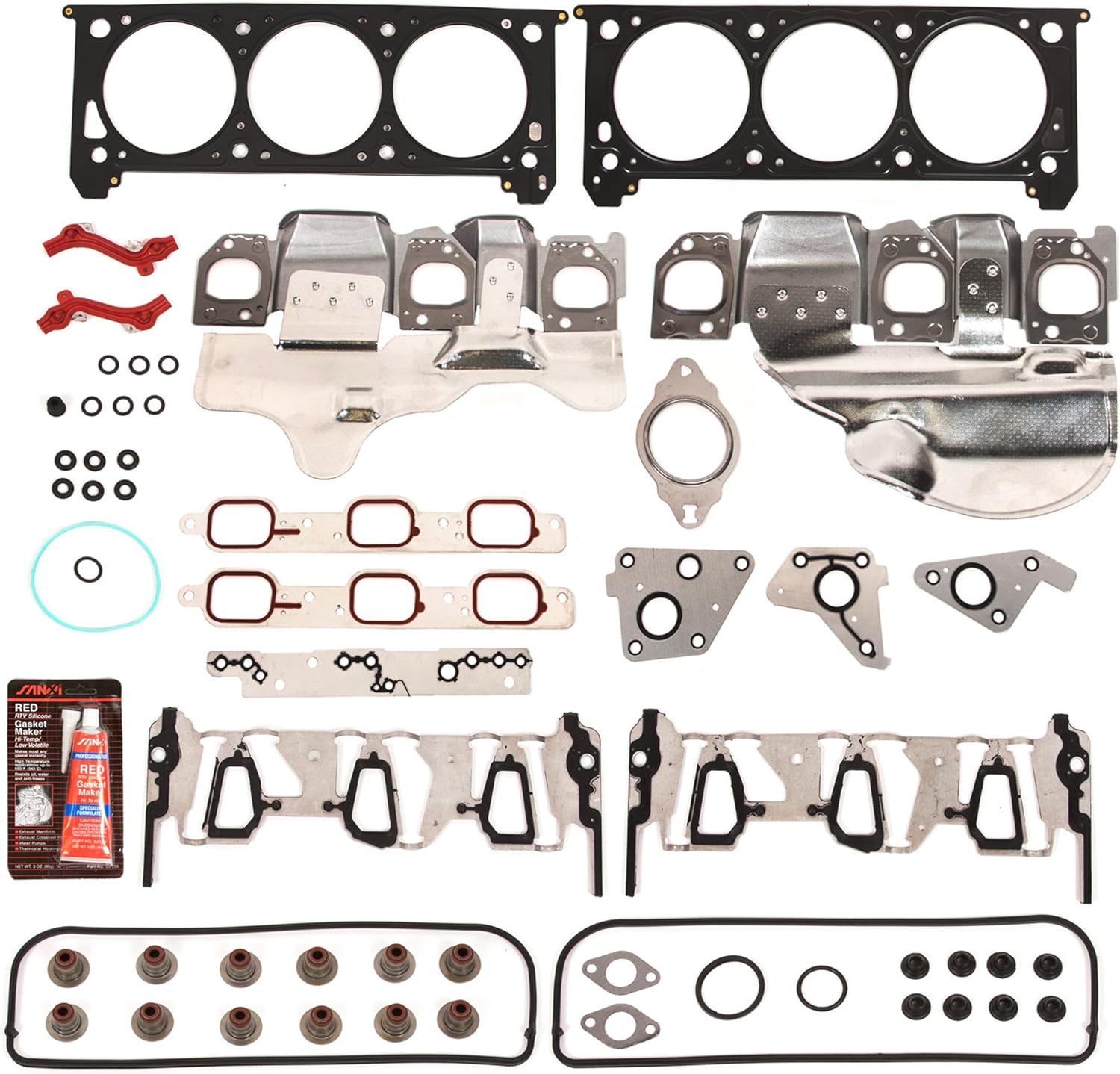 MA-4216908185 Head Gasket Set Compatible With/For 06-11 Buick Chevrolet Pontiac Saturn 3.5 & 3.9 OHV 12V