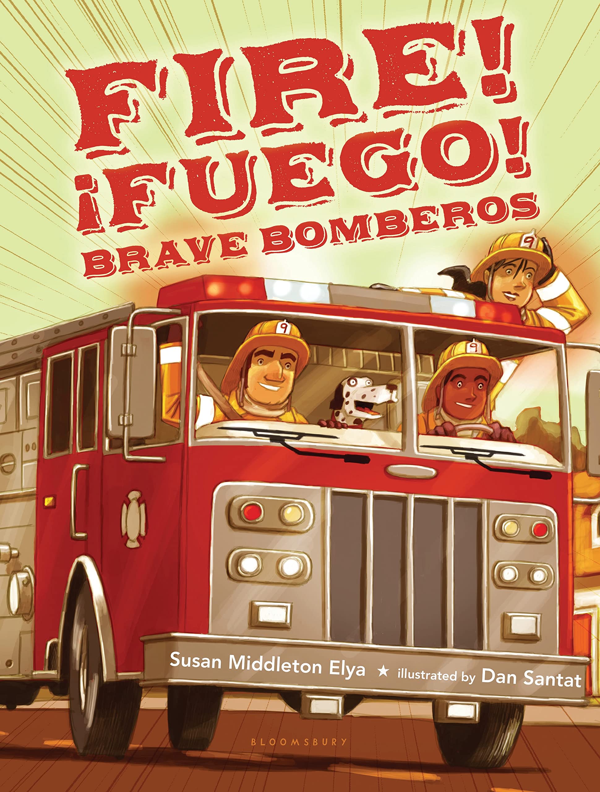 Fire! Fuego! Brave Bomberos Hardcover – Picture Book, 24 April 2012