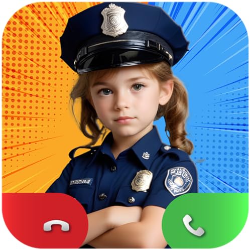 Police Kids Video Call Prank - Police Officer Voice & Video Simulator