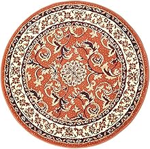 Mahi Carpet Thick Soft Washable Round Rug for Bedroom, Living Room, Table | Anti Skid 3 x 3 FT (90 x 90 CM)