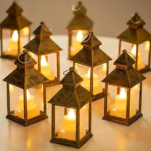 Romadedi Golden Lantern Wedding Decor – Goud
