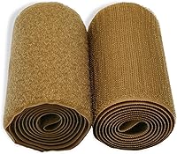 Vista 79 de Cinta de gancho y bucle de 1 pulgada de ancho, color gris oscuro, no adhesiva, 1 yarda de longitud, cinta de nailon gris, juego de sujetadores