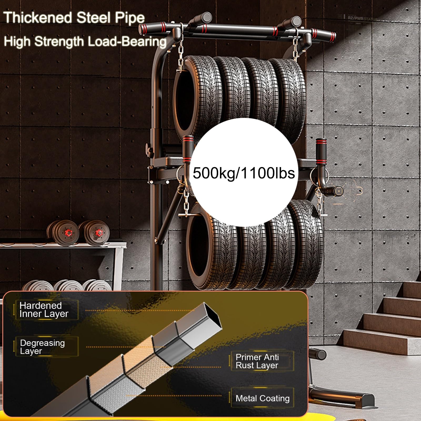 Amazon.co.jp: 懸垂マシン 200-240cm 高さ調節可能 懸垂バー、多