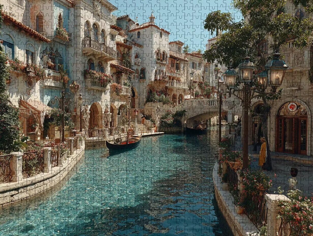 Drewniana łamigłówka, puzzle krajobrazowe 2000 sztuk dla dorosłych z kompaktowym pudełkiem 99x70 cm, wymagające puzzle, kreatywne gry logiczne dla mężczyzn kobiet, letnia dekoracja, prezent dla