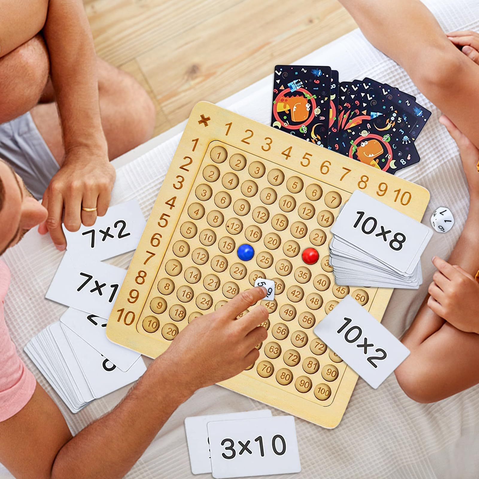 Times Up Jeux De Plateau Table De Multiplication, Table De Multiplication Table De Multiplication En H 699125