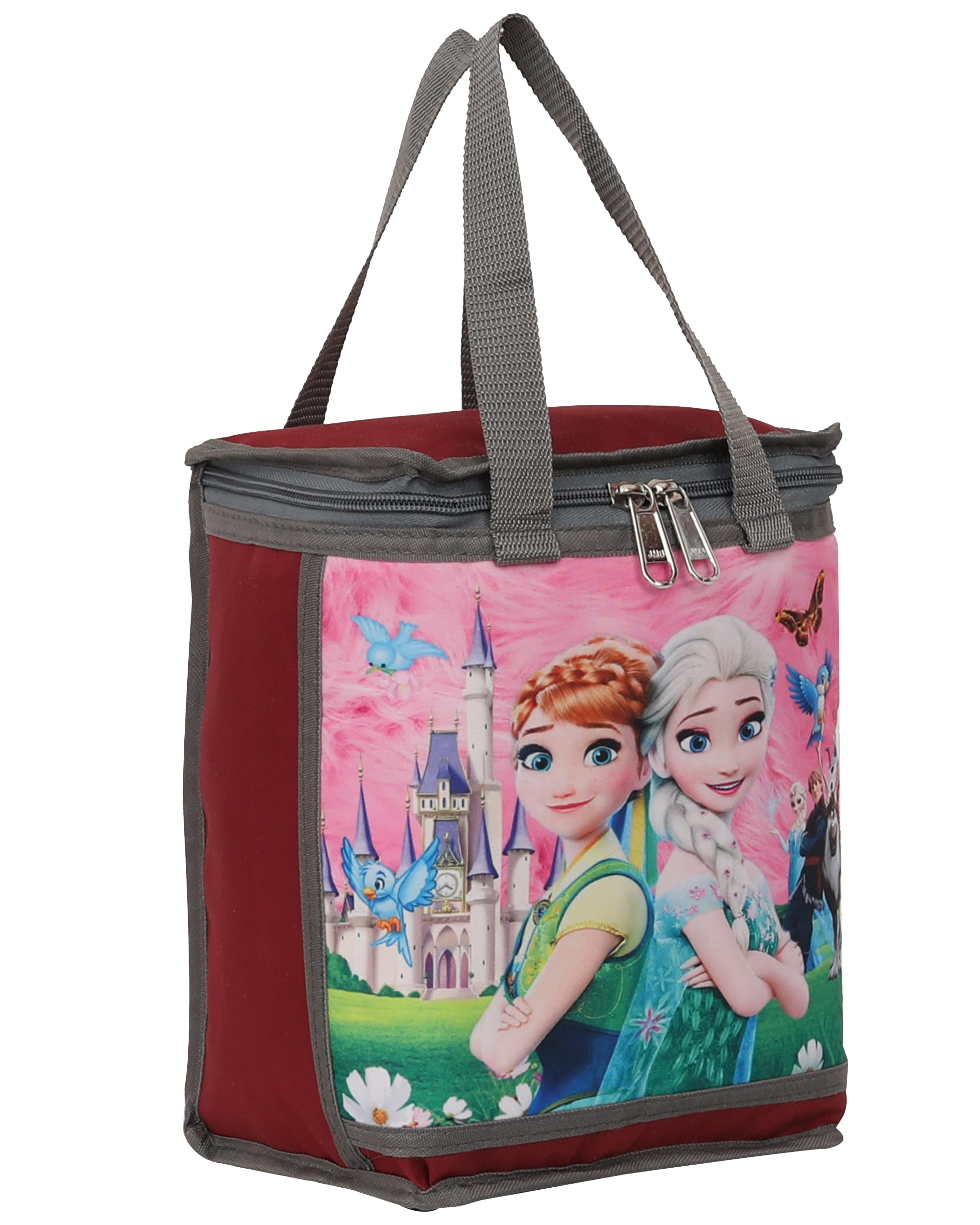 RS FAMOUS Polyester Waterproof 3DPhotos School Lunch Bag and Tiffin Bag for Girls (Marron) (B0BTW9VD21) Amazon Price History, Amazon Price Tracker