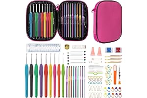 109-Piece Crochet Hook Set: Your Gateway to Creative Crocheting