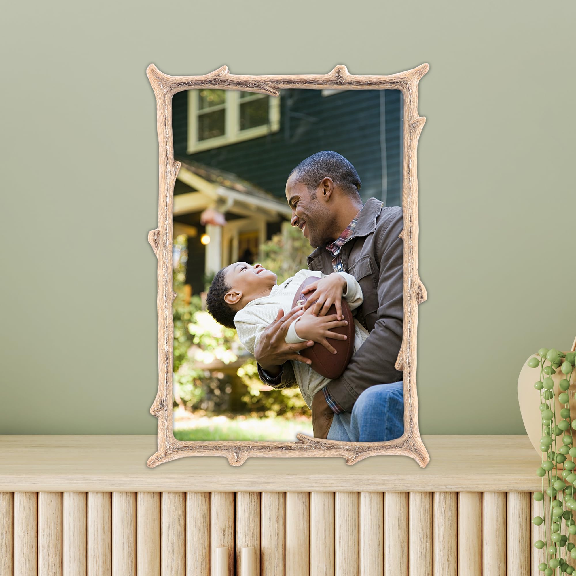 Amazon.com - Lawrence Frames 4x6 Gold Metal Natural Branch Design