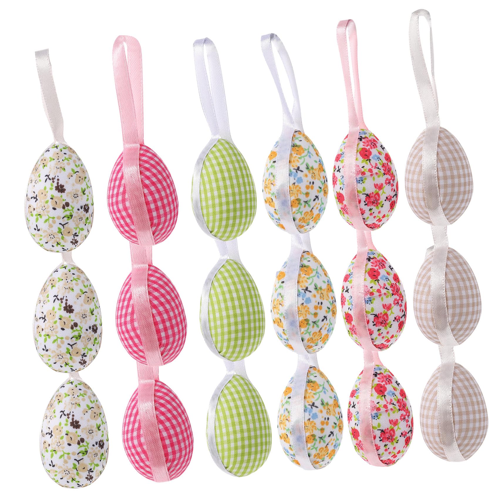 Chasse aux œufs de Pâques en mousse lot de 54 pièces à offrir pour activités enfants