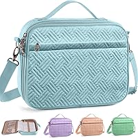 Vista 15 de Elegante funda para la Biblia de IMAGINING para mujer, funda para Biblia con asas y bolsas, gran regalo y protector de libros