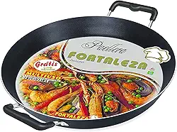 Paellera 40 Alumínio Fortaleza Preto