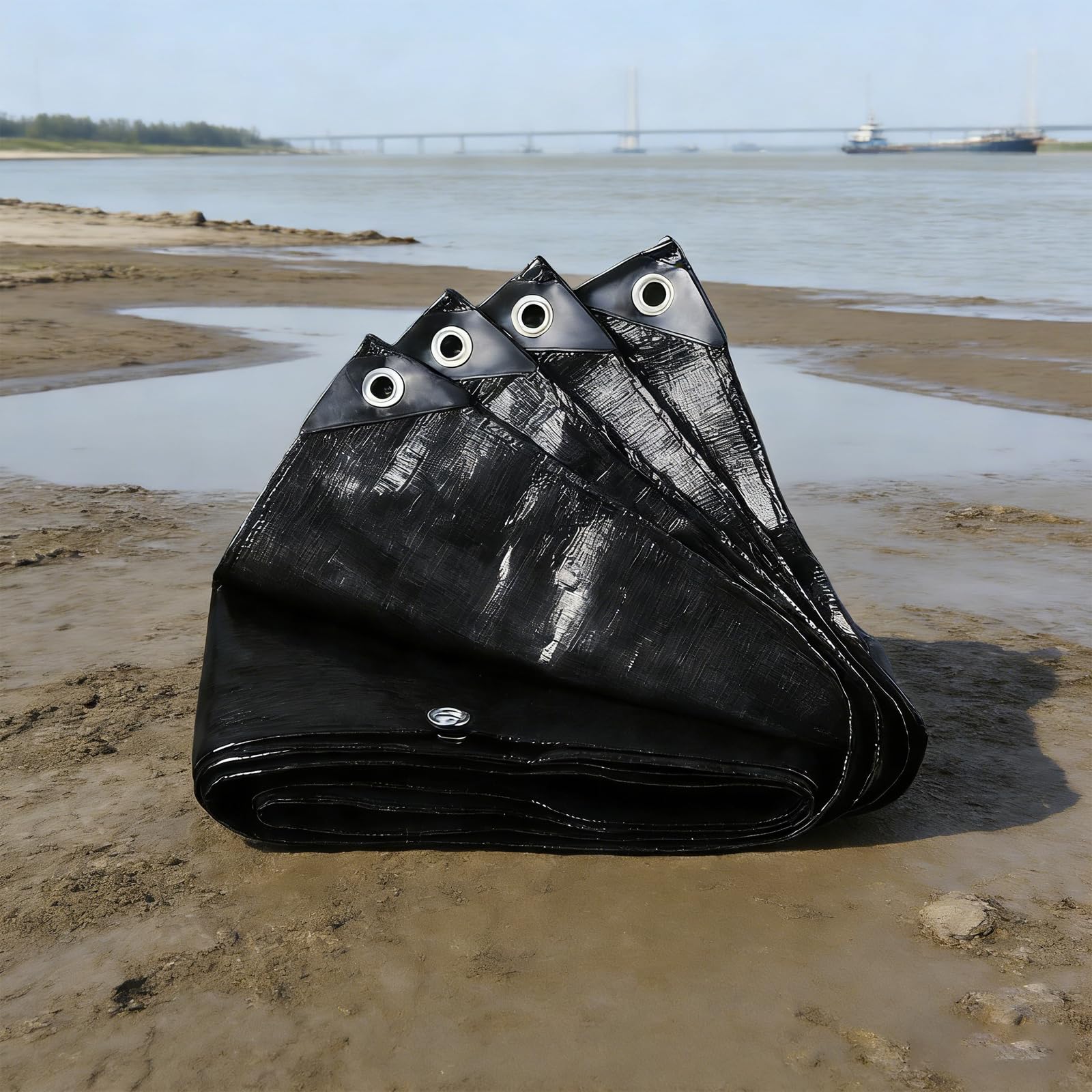 Lona impermeable exterior para evitar roturas por viento y lluvia en jardín