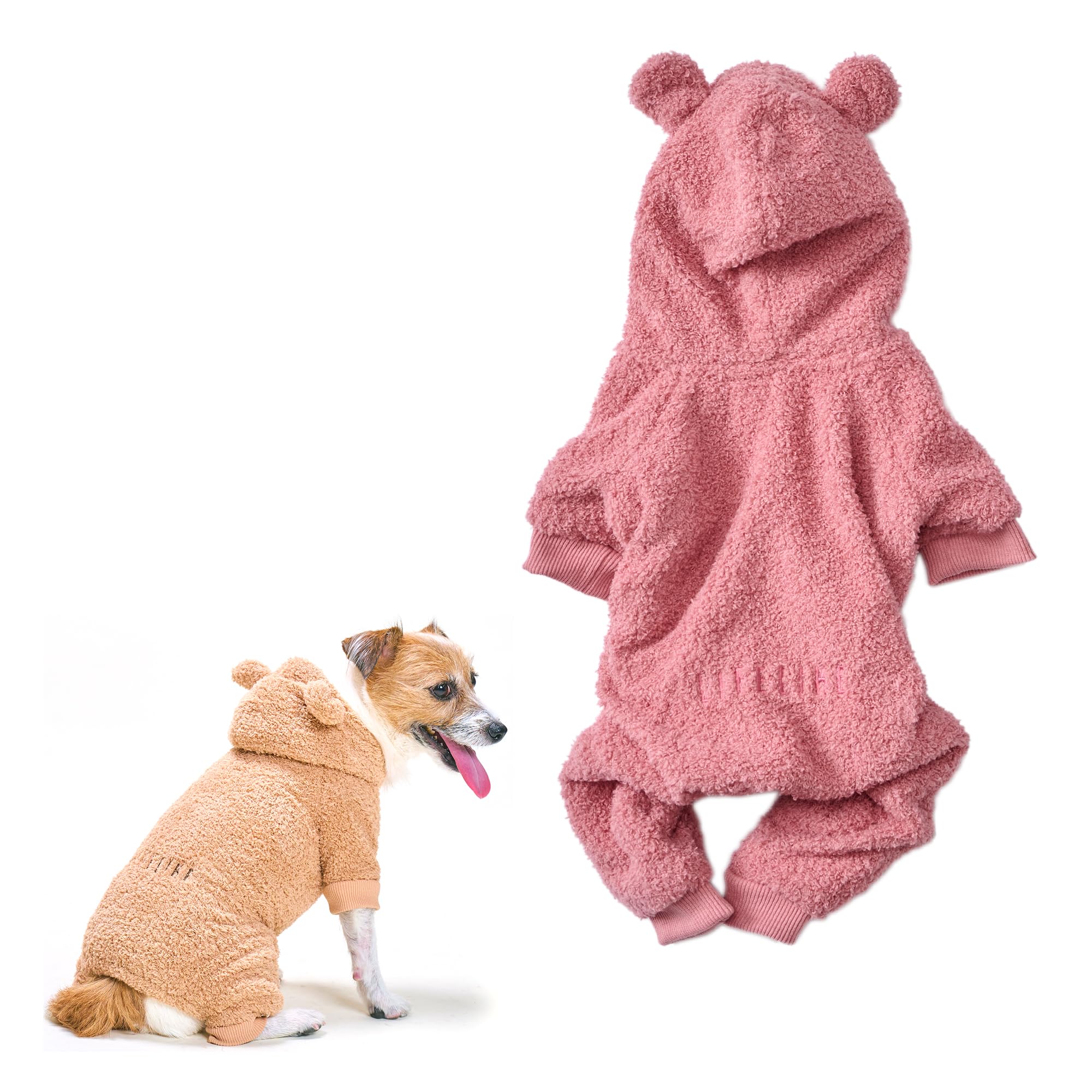 Amazon | 【LIFELIKE公式】くまもこロンパース 犬 服 シンプル