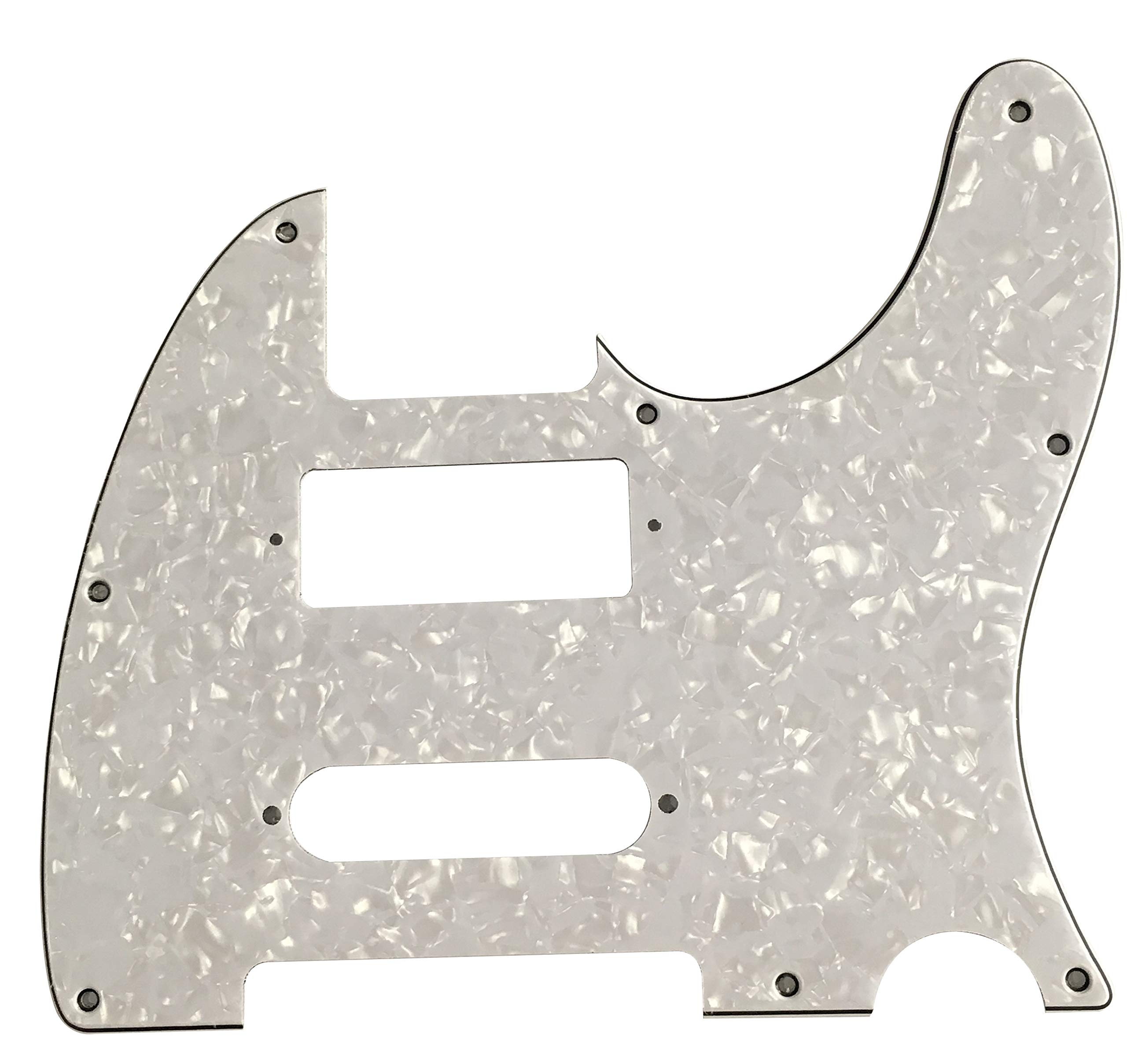 For Fender Telecaster Brent Mason Guitar Pickguard Scratch Plate (4 Ply White Pearl)