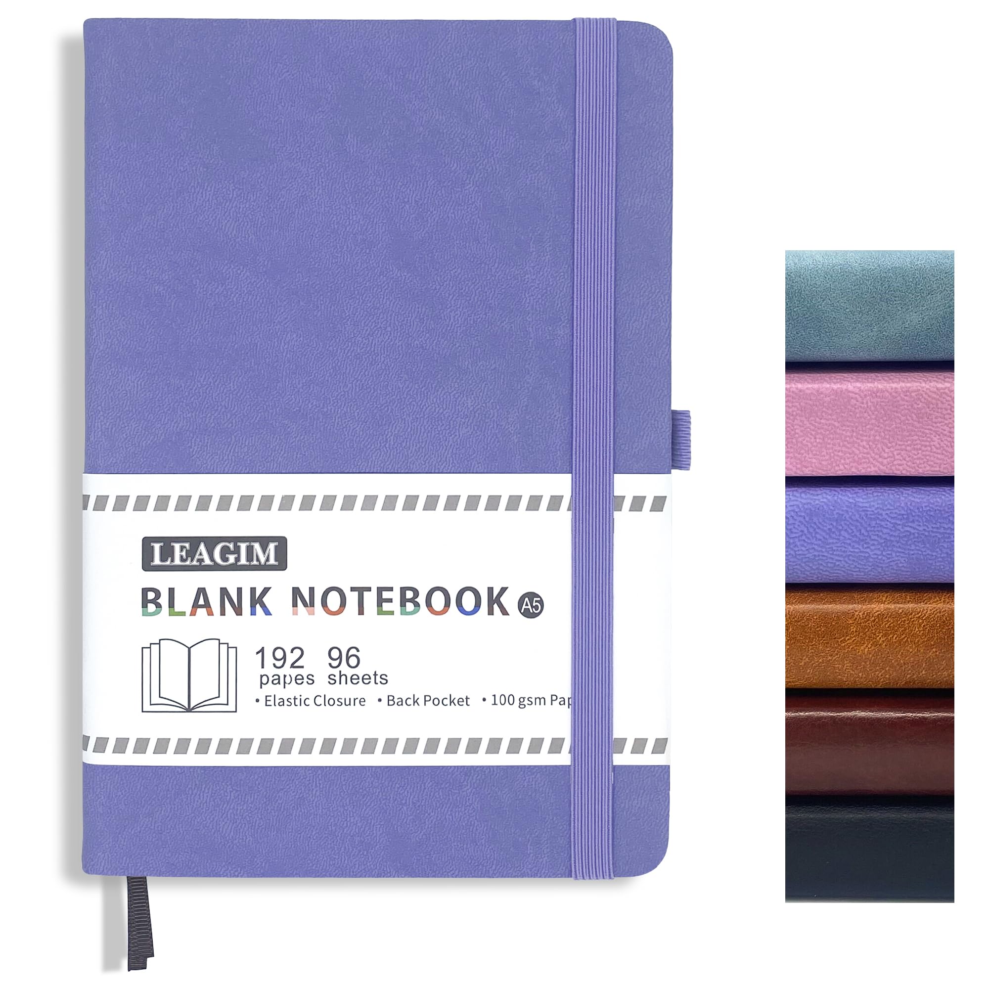 Amazon | LEAGIM (リーギム) 無地ジャーナルノート A5 192ページ