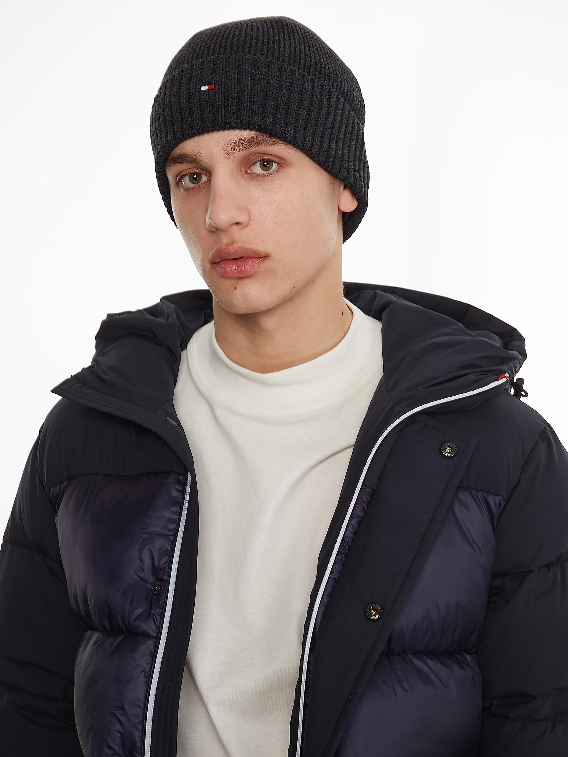 Tommy Hilfiger Berretto in Maglia Uomo Essential Berretto Invernale