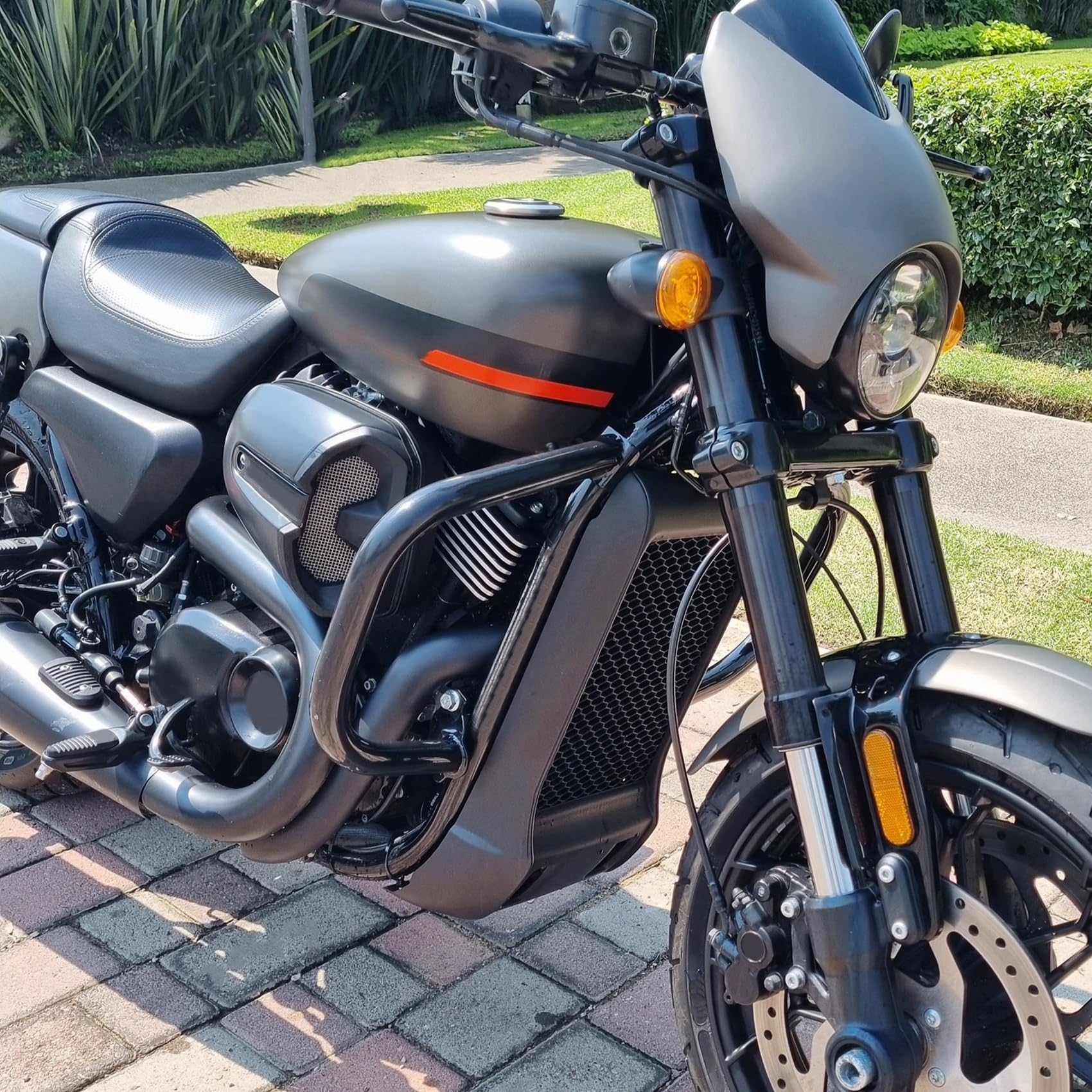 Amazon | TCT-MOTORPARTS エンジンガード ハイウェイ クラッシュ