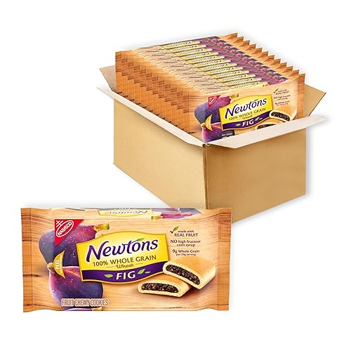 Newtons - Galletas de higo 100 de grano entero suaves y masticables de frutas paquete de 12 unidades paquetes de 10 onzas