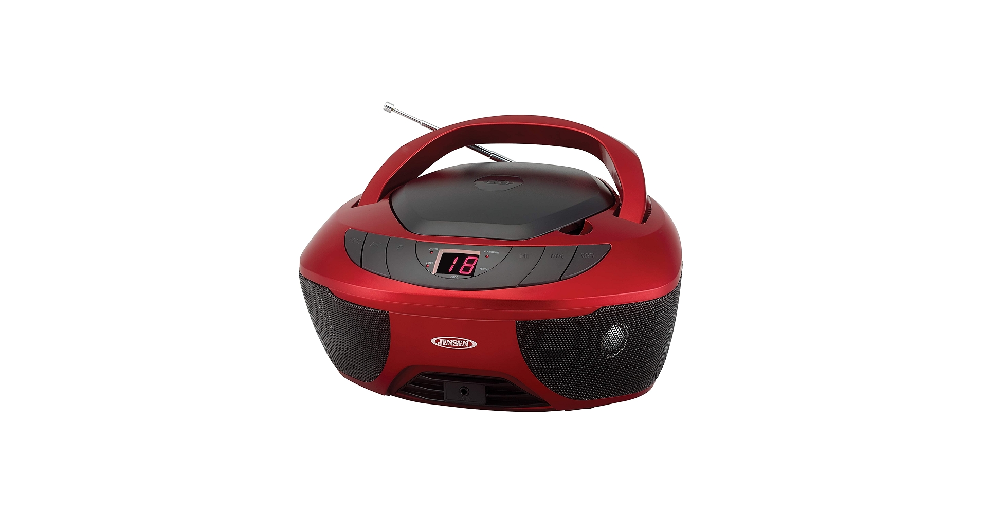 Amazon.com: Jensen CD-475R Portable Sport Stereo Boombox CD