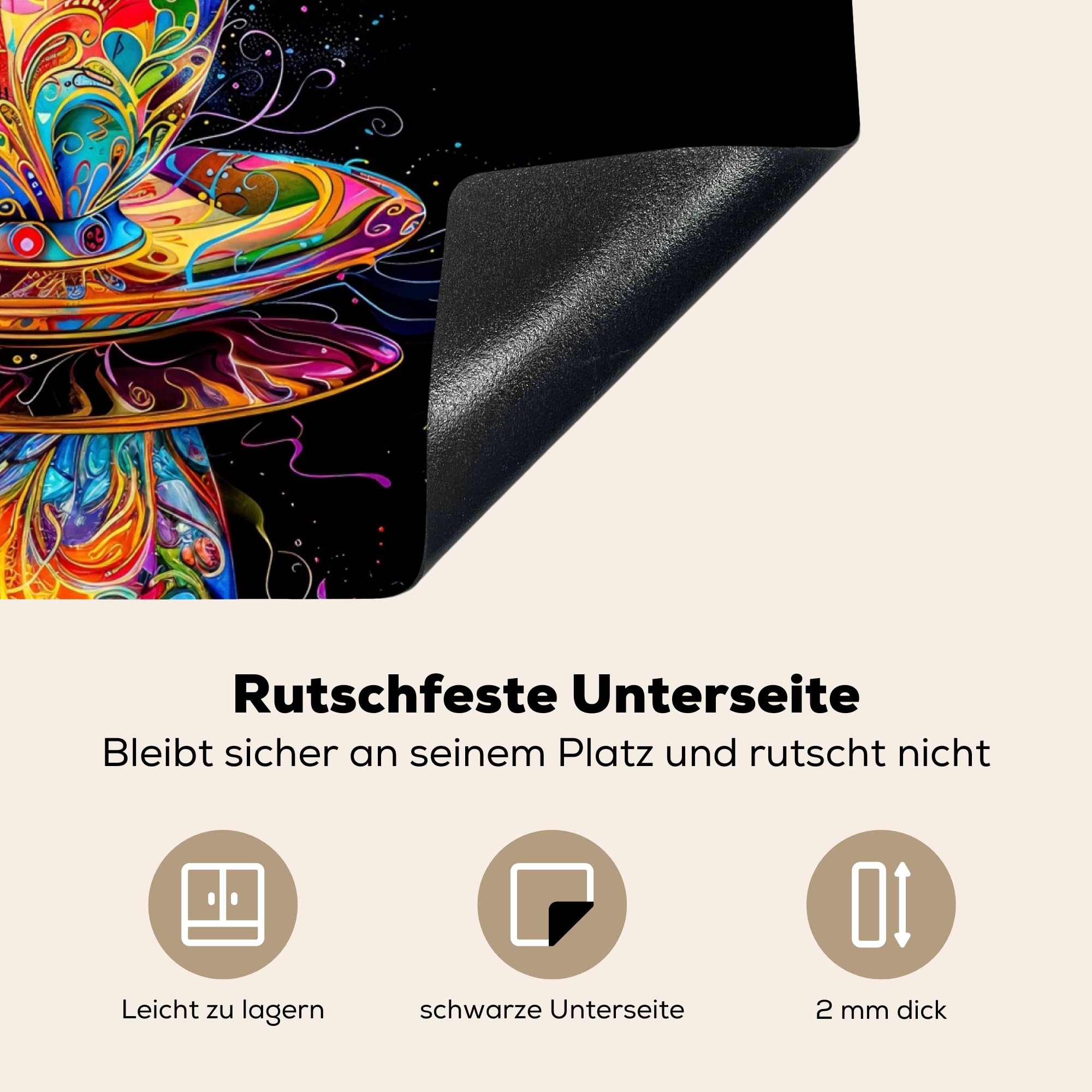 KitchenYeah© Herdabdeckplatte Einteilig Abdeckplatten Cerankochfeld – Ansicht 4