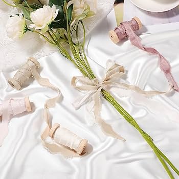Amazon.com: Mindsoft Frayed Chiffon Ribbon for Craft
