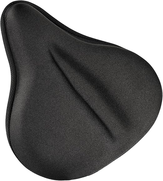 FUCNEN Exercise Bike Seat Cushion 27 x 25Cm Bike Seat Cover Padded