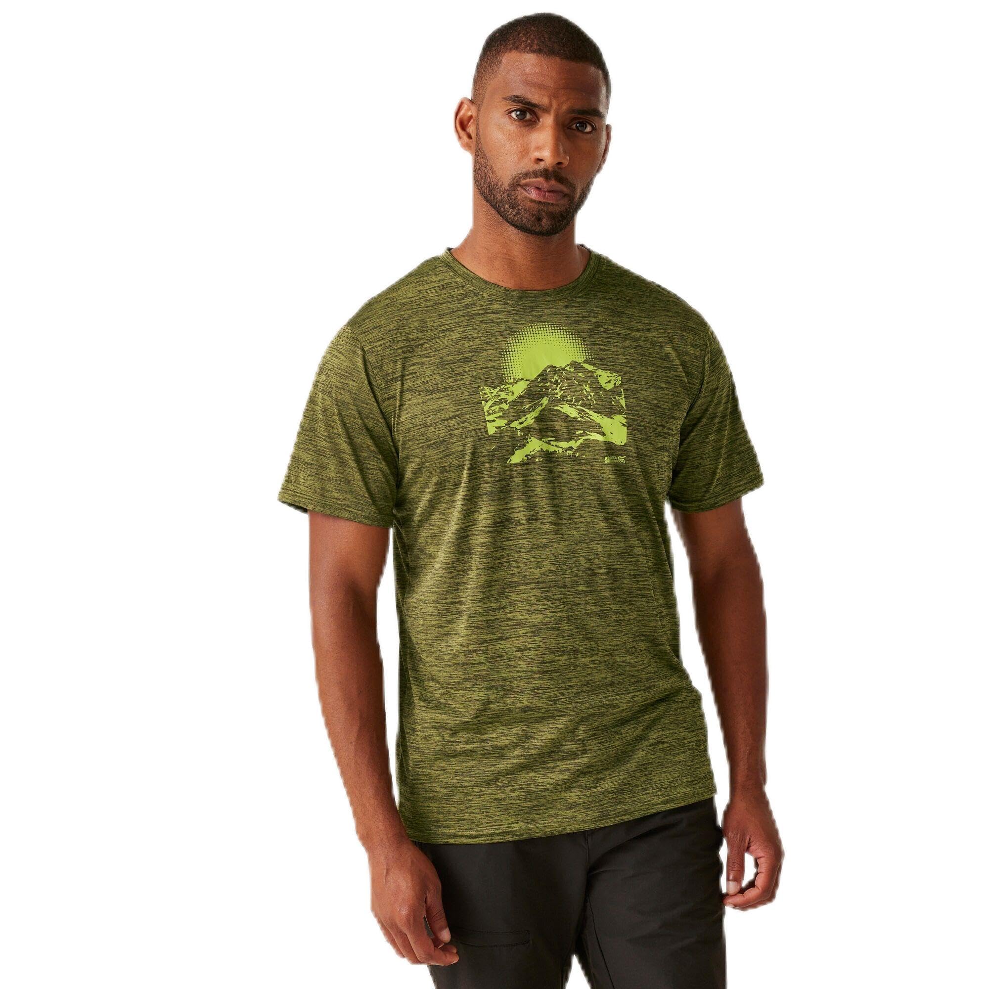 Regatta Men's Nephrite Green Marl Fingal Ix T-Shirt