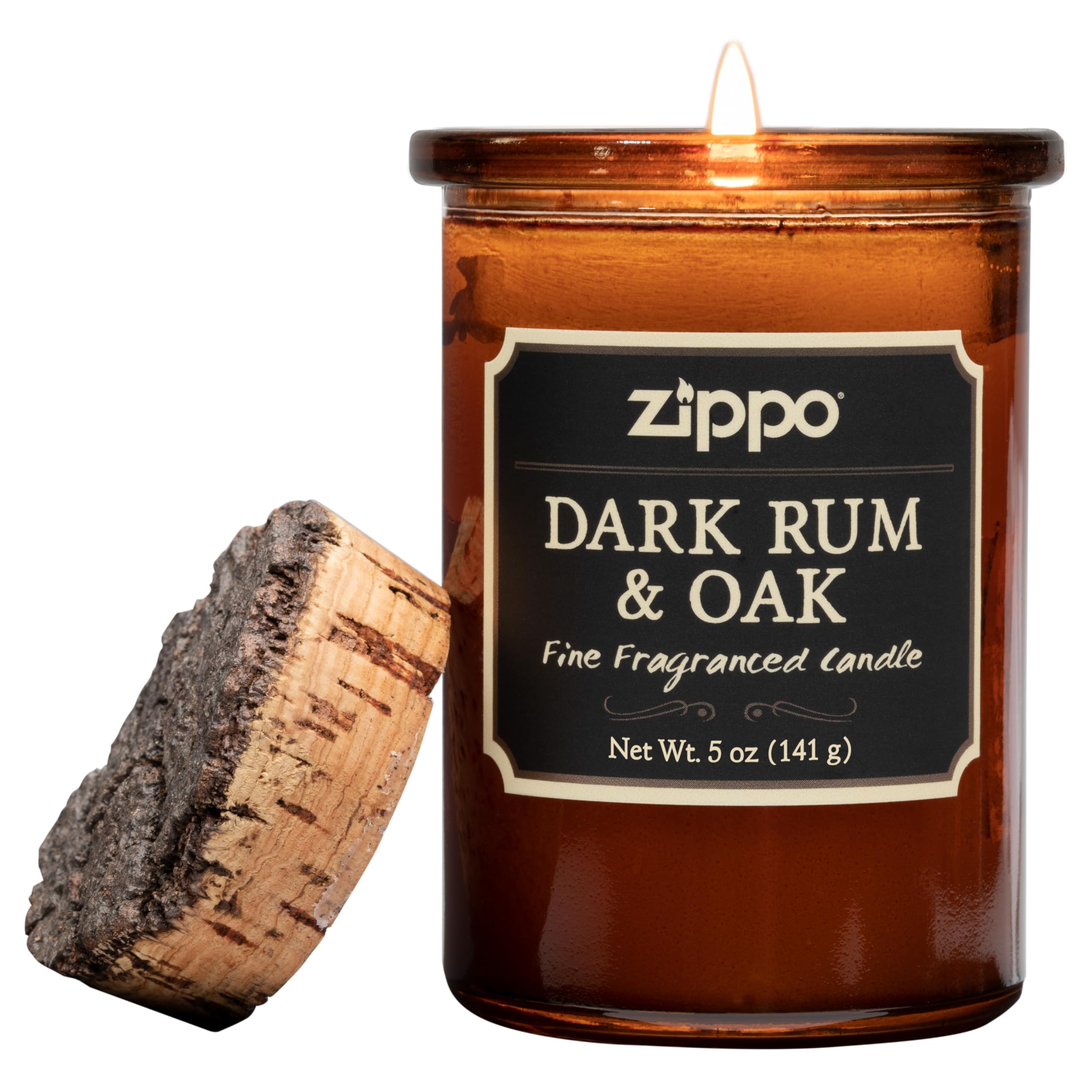 Zippo Świeca Zapachowa Dark Rum & Oak, w Słoiku, Spirit Candle, 141 g