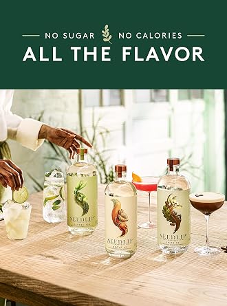 SEEDLIP Grove 42 - Non-Alcoholic Spirit | Calorie Free, Sugar Free | Spirit Alternative | Non-Alcoholic Cocktails | 23.7 fl oz (700ml)