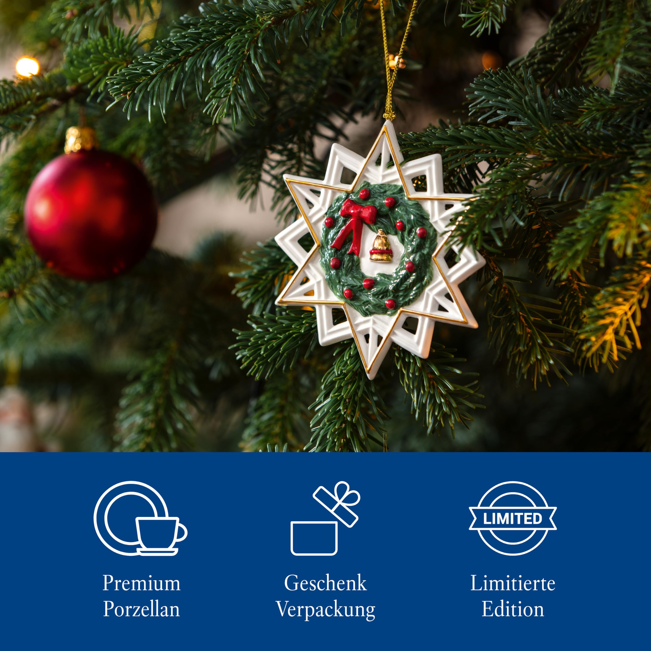 Villeroy & Boch Annual Ornaments addobbo per albero Renna 7cm