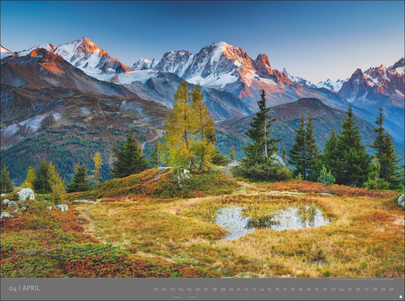 Alpen - Edition Alexander von Humboldt Kalender 2026: Alexander von Humboldt-Reihe. Hochwertiger Foto-Wandkalender mit atemberaubenden Landschafts-Fotos. Foto-Kalender XXL. Querformat.