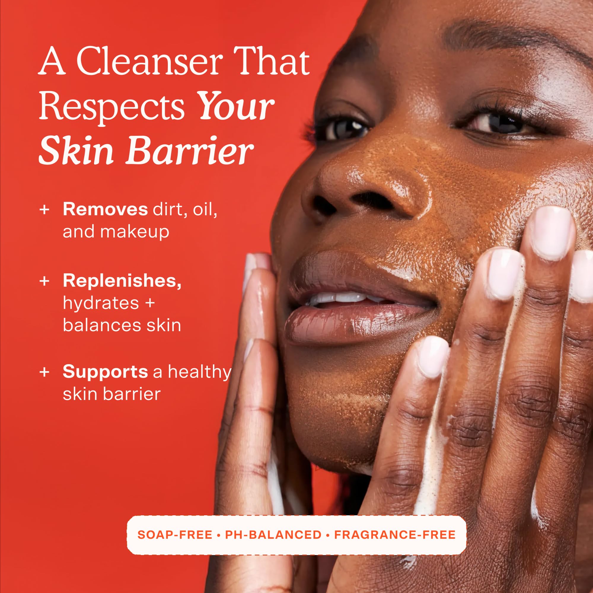 Tower 28 SOS Gel Facial Cleanser - Hydrating Face Wash & Makeup Remover