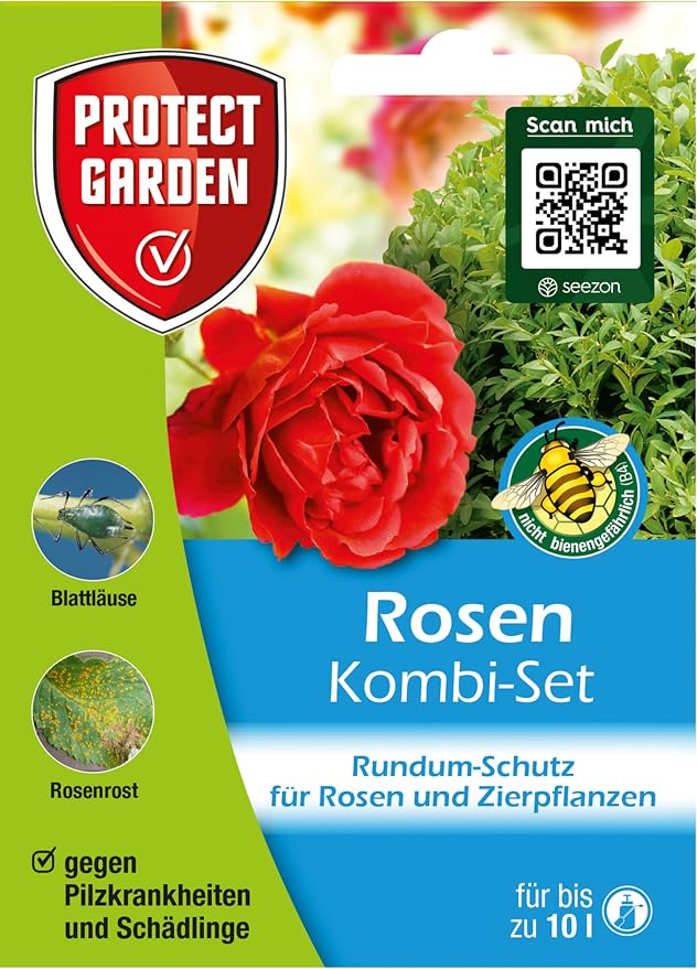 Curamat AZ Rosen Kombi-Set, 2 in 1 Rundum-Schutz für Rosen vor ...